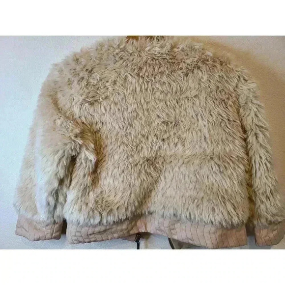 VTG Anthropologie Elevenses NWT fauxfur cropped jacket *EXCELLENT $178 Retro 70s - Picture 10 of 15